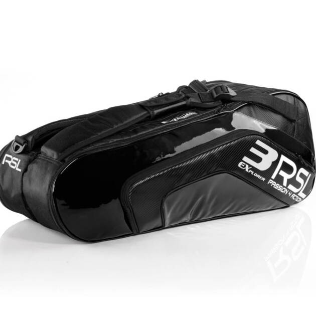 RSL Explorer 3.4 Black Extender — torba badminton z rozszerzaną pojemnością (Extender)